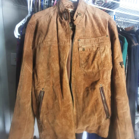 Suede Leather Jacket for Men - Picture 7 of 7
